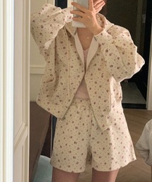 AMAJI（アマジ）の「フード付き スウェット ハーフパンツ セットアップ（セットアップ）」
