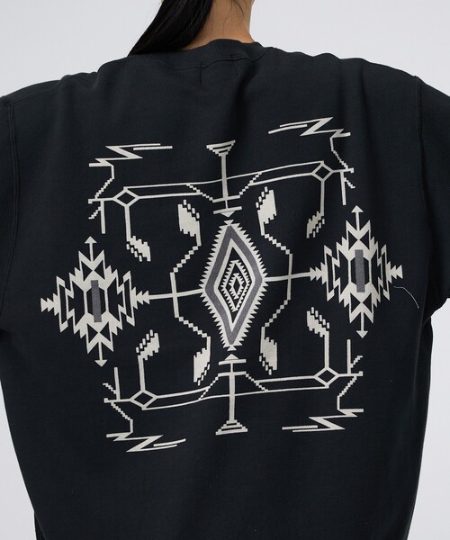 PENDLETON(ペンドルトン)の「【PENDLETON/ペンドルトン】Back Print Sweat / バックプリントプリントスウェット / ユニセックス(Tシャツ/カットソー・メンズ・アイボリー/ブラック・M/L)」の18枚目の写真