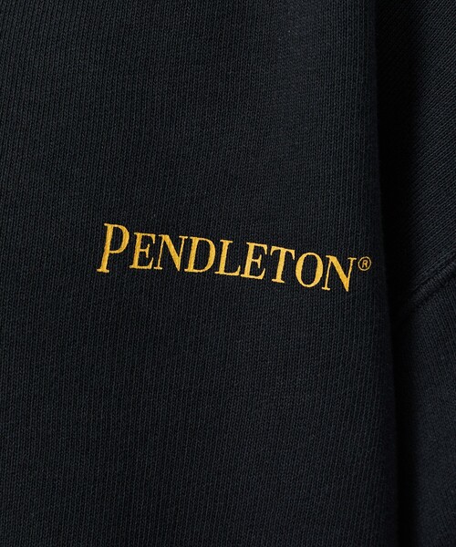 PENDLETON(ペンドルトン)の「【PENDLETON/ペンドルトン】Back Print Sweat / バックプリントプリントスウェット / ユニセックス(Tシャツ/カットソー・メンズ・アイボリー/ブラック・M/L)」の9枚目の写真