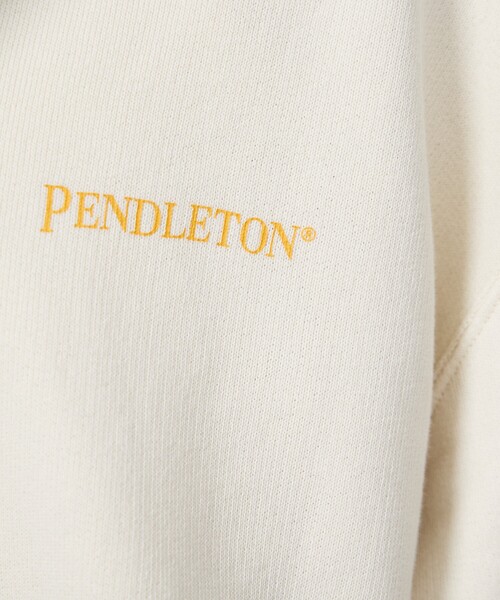 PENDLETON(ペンドルトン)の「【PENDLETON/ペンドルトン】Back Print Sweat / バックプリントプリントスウェット / ユニセックス(Tシャツ/カットソー・メンズ・アイボリー/ブラック・M/L)」の3枚目の写真