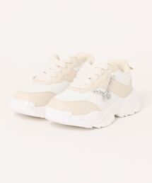 gather（ギャザー）の「【gather】チャーム付きジュニア厚底スニーカー（スニーカー）」