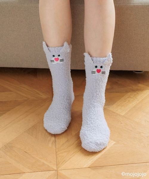 LOWRYS FARM（ローリーズファーム）の「【mojojojo】ルームソックス 1055260/GOODS（ソックス/靴下・レディース・その他2/その他1/その他3・FREE）」の3枚目の写真