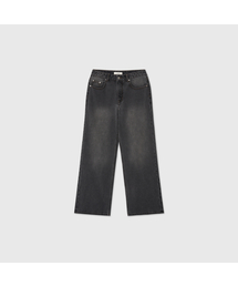 408セミワイドレッグデニムパンツ / 408 SEMI WIDE LEG DENIM PANTS_2colors