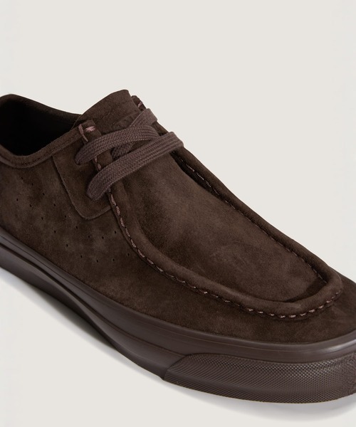 VANS（バンズ）の「VANS PREMIUM SF モック ロー / LX Carver Low DARK BROWN VN000Z3XDRB1（モカシン/デッキシューズ・メンズ・ダークブラウン・7.5/8.5/8/11.5/11/10.5/10/9.5/9/12）」の5枚目の写真