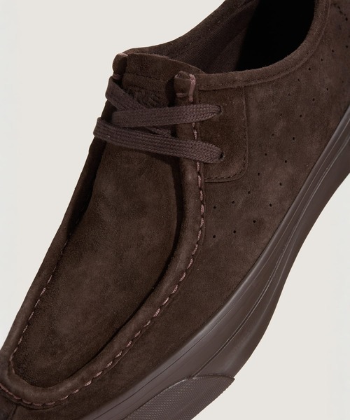 VANS（バンズ）の「VANS PREMIUM SF モック ロー / LX Carver Low DARK BROWN VN000Z3XDRB1（モカシン/デッキシューズ・メンズ・ダークブラウン・7.5/8.5/8/11.5/11/10.5/10/9.5/9/12）」の6枚目の写真