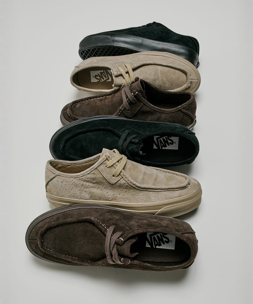 VANS（バンズ）の「VANS PREMIUM SF モック ロー / LX Carver Low DARK BROWN VN000Z3XDRB1（モカシン/デッキシューズ・メンズ・ダークブラウン・7.5/8.5/8/11.5/11/10.5/10/9.5/9/12）」の8枚目の写真