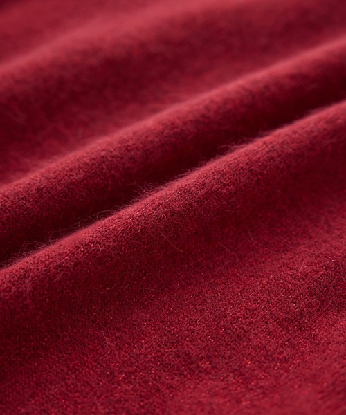 ROPE'(ロペ)の「【J'aDoRe・一部店舗限定サイズ】ウールフォックスラメハイネックニット(サイドスリット入り)(ニット/セーター・レディース・ボルドー/キナリ/グレー系その他/サックスブルー・38)」の20枚目の写真
