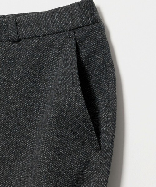 A DAY IN THE LIFE UNITED ARROWS(アデイインザライフユナイテッドアローズ)の「メランジ ジャージー ツイル ノープリーツ スラックス-セットアップ対応-<A DAY IN THE LIFE>(スラックス・メンズ・ダークブラウン/ダークグレー/ネイビー・M/S/XL/L)」の6枚目の写真