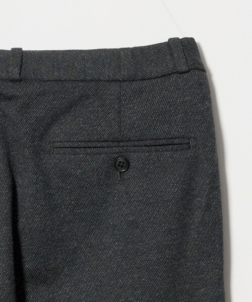 A DAY IN THE LIFE UNITED ARROWS(アデイインザライフユナイテッドアローズ)の「メランジ ジャージー ツイル ノープリーツ スラックス-セットアップ対応-<A DAY IN THE LIFE>(スラックス・メンズ・ダークブラウン/ダークグレー/ネイビー・M/S/XL/L)」の7枚目の写真