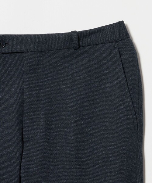 A DAY IN THE LIFE UNITED ARROWS(アデイインザライフユナイテッドアローズ)の「メランジ ジャージー ツイル ノープリーツ スラックス-セットアップ対応-<A DAY IN THE LIFE>(スラックス・メンズ・ダークブラウン/ダークグレー/ネイビー・M/S/XL/L)」の14枚目の写真