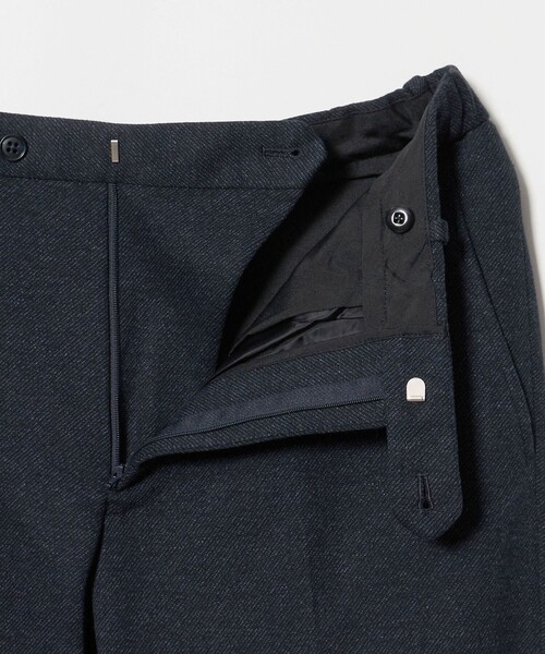 A DAY IN THE LIFE UNITED ARROWS(アデイインザライフユナイテッドアローズ)の「メランジ ジャージー ツイル ノープリーツ スラックス-セットアップ対応-<A DAY IN THE LIFE>(スラックス・メンズ・ダークブラウン/ダークグレー/ネイビー・M/S/XL/L)」の15枚目の写真