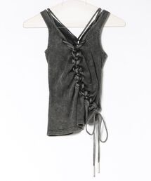 forget me not（フォーゲットミーノット）の「WRING GATHERED VEST S26TSV02BL（その他アウター）」