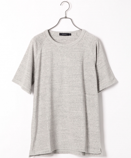 RAGEBLUE（レイジブルー）の「＜抗菌防臭＞パイルTシャツ半袖/718163（Tシャツ/カットソー・メンズ・グレー/ブルー/ホワイト/ブルー系その他/ネイビー・MEDIUM/SMALL/LARGE）」の2枚目の写真