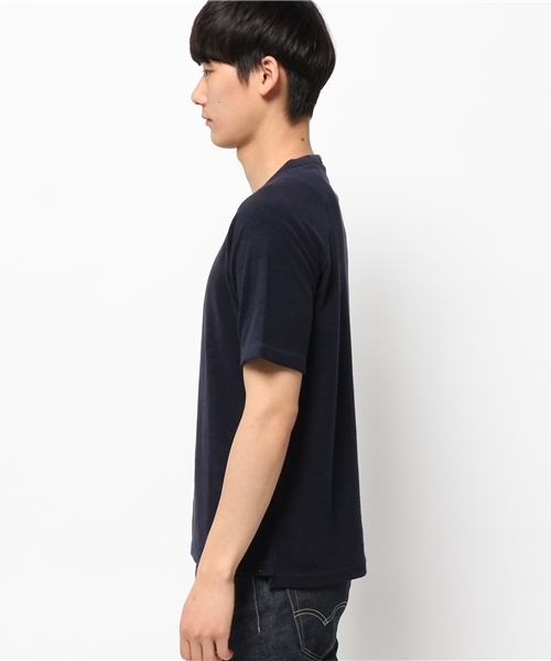 RAGEBLUE（レイジブルー）の「＜抗菌防臭＞パイルTシャツ半袖/718163（Tシャツ/カットソー・メンズ・グレー/ブルー/ホワイト/ブルー系その他/ネイビー・MEDIUM/SMALL/LARGE）」の16枚目の写真
