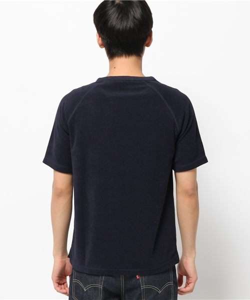 RAGEBLUE（レイジブルー）の「＜抗菌防臭＞パイルTシャツ半袖/718163（Tシャツ/カットソー・メンズ・グレー/ブルー/ホワイト/ブルー系その他/ネイビー・MEDIUM/SMALL/LARGE）」の17枚目の写真