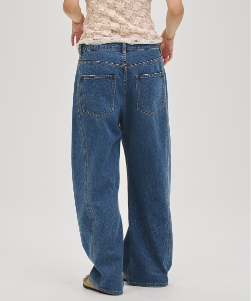 TODAYFUL（トゥデイフル）の「Jane's Denim（デニムパンツ・レディース・ブルー・23inch/24inch/25inch/26inch）」の13枚目の写真