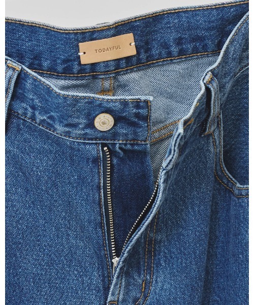 TODAYFUL（トゥデイフル）の「Jane's Denim（デニムパンツ・レディース・ブルー・23inch/24inch/25inch/26inch）」の10枚目の写真