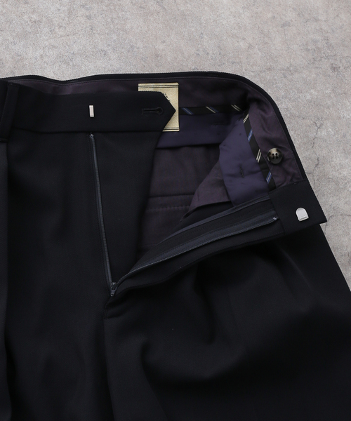 journal standard L'essage(ジャーナルスタンダードレサージュ)の「《追加》ヴィスポリギャバパンツ(ネイビー)(スラックス・レディース・ネイビー・40/38/36/34)」の8枚目の写真