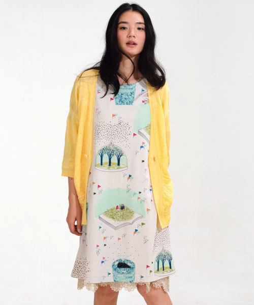 Super Hakka スーパーハッカ の 目覚めのパレードプリントワンピース ワンピース Wear