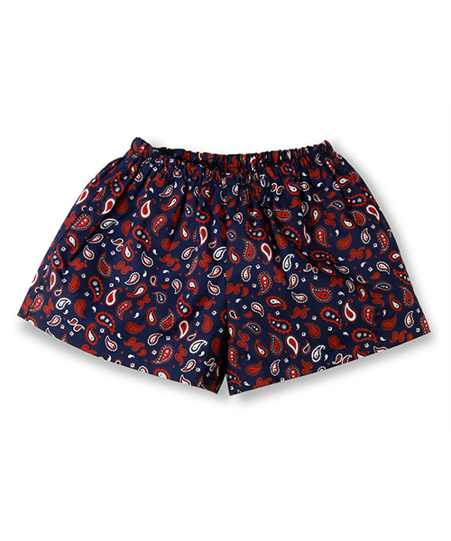 BRANSHES（ブランシェス）の「ギャザーキュロット（その他パンツ・キッズ・ネイビー/サックスブルー・110cm/130cm/140cm/90cm/100cm/120cm）」の3枚目の写真