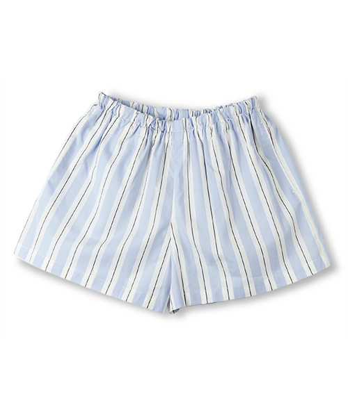 BRANSHES（ブランシェス）の「ギャザーキュロット（その他パンツ・キッズ・ネイビー/サックスブルー・110cm/130cm/140cm/90cm/100cm/120cm）」の6枚目の写真