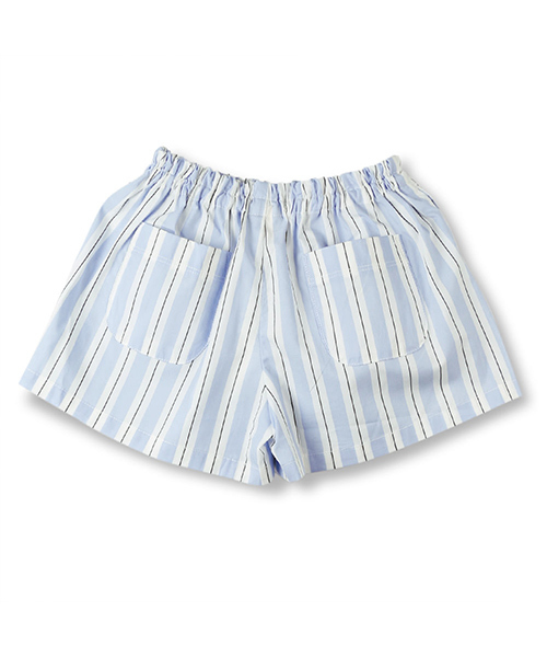 BRANSHES（ブランシェス）の「ギャザーキュロット（その他パンツ・キッズ・ネイビー/サックスブルー・110cm/130cm/140cm/90cm/100cm/120cm）」の7枚目の写真