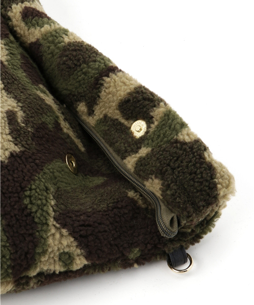 WEGO(ウィゴー)の「WEGO/ボア2WAYクラッチバッグ(クラッチバッグ・レディース・キャメル/グレー/その他1・FREE)」の9枚目の写真