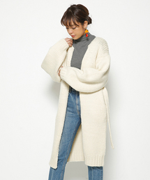 SLY | HAND MADE WOOL KNIT GOWN(その他アウター)