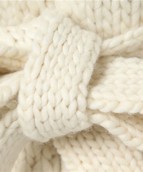 SLY（スライ）の「HAND MADE WOOL KNIT GOWN（その他アウター・レディース・マルチ/ピンク系その他/オフホワイト・FREE）」の17枚目の写真