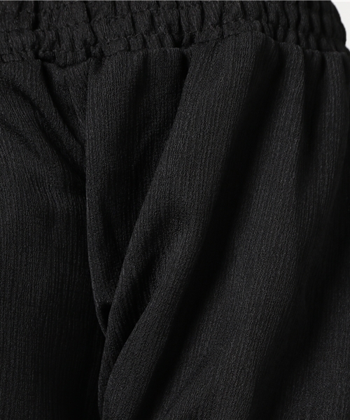 SpRay(スプレイ)の「BACKリボン七分袖プルオーバー(シャツ/ブラウス・レディース・ブラック/オフホワイト/レッド/イエロー・FREE)」の12枚目の写真