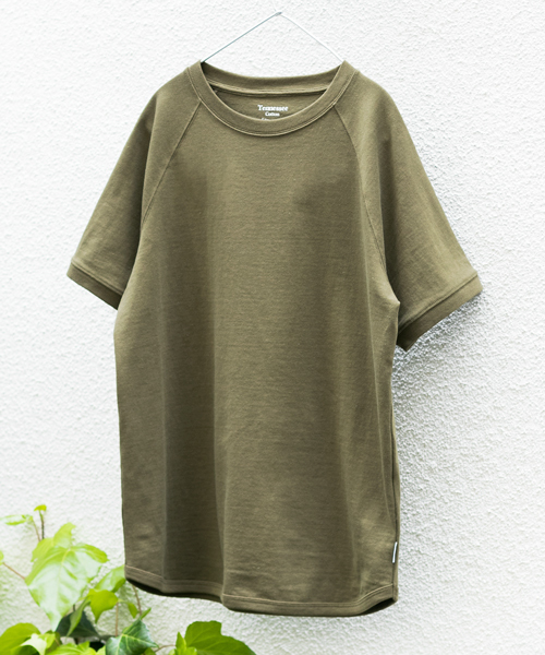 URBAN RESEARCH DOORS MENS（アーバンリサーチ ドアーズ メンズ）の「DOORS Tennessee Cotton C/N Tee（Tシャツ/カットソー・メンズ・カーキ/ブラック系その他/ゴールド/ホワイト/インディゴブルー・38/40）」の4枚目の写真