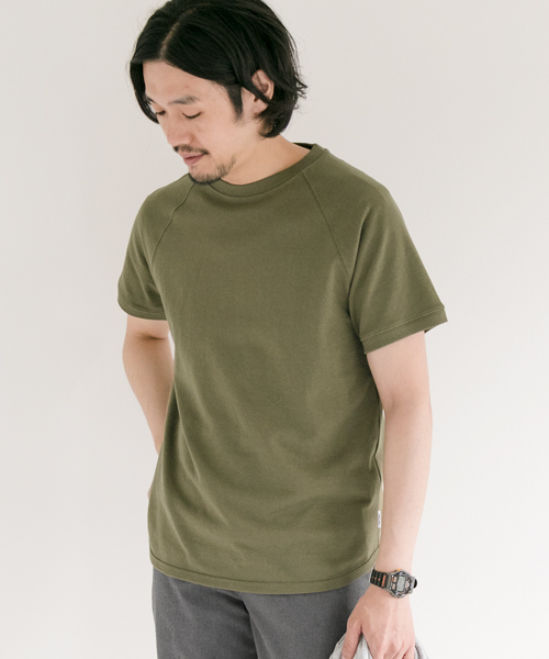 URBAN RESEARCH DOORS MENS（アーバンリサーチ ドアーズ メンズ）の「DOORS Tennessee Cotton C/N Tee（Tシャツ/カットソー・メンズ・カーキ/ブラック系その他/ゴールド/ホワイト/インディゴブルー・38/40）」の9枚目の写真
