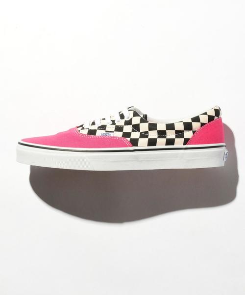VANS（バンズ）の「＜VANS（バンズ）＞ ERA 2TONE CHECK/スニーカー ◆（スニーカー・メンズ・ピンク・10/7h/9/8/8h/9h）」の3枚目の写真