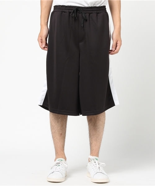 WEGO（ウィゴー）の「WEGO/ラインボリュームショーツ（スラックス・メンズ・イエロー/ブラック/ブラック系その他/ターコイズブルー/ブルー/レッド・MEDIUM/LARGE）」の9枚目の写真