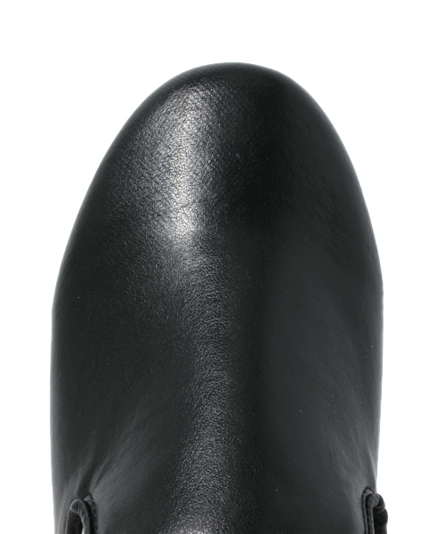 WEGO(ウィゴー)の「バイカラースタッズスリッポン(ブーツ・レディース・ブラック/その他1・23.5/24.5)」の6枚目の写真