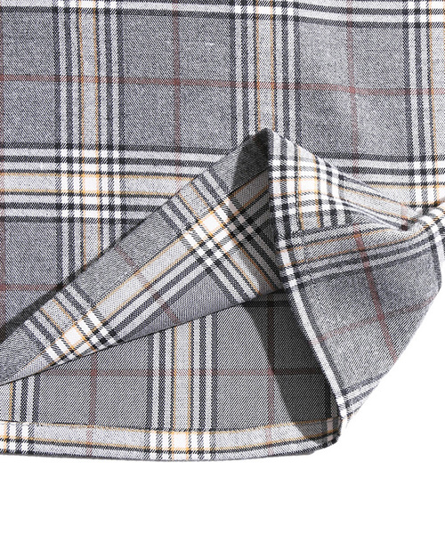 WEGO（ウィゴー）の「WEGO/スーパーワイドチェックパンツ（その他パンツ・レディース・ブラウン系その他/グレー系その他・FREE）」の5枚目の写真