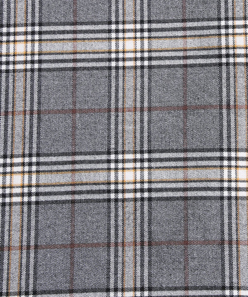 WEGO（ウィゴー）の「WEGO/スーパーワイドチェックパンツ（その他パンツ・レディース・ブラウン系その他/グレー系その他・FREE）」の4枚目の写真