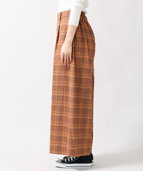WEGO（ウィゴー）の「WEGO/スーパーワイドチェックパンツ（その他パンツ・レディース・ブラウン系その他/グレー系その他・FREE）」の13枚目の写真