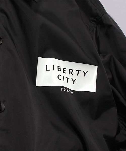 LIBERTY CITY（リバティシティ）の「【LIBERTY CITY/リバティーシティ】[TEAM LIBERTY CITY] 裏ボア コーチジャケット（ナイロンジャケット・メンズ・ブラック/グレー・LARGE/MEDIUM/SMALL）」の15枚目の写真