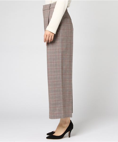 RIVE DROITE（リヴドロワ）の「グレンチェックワイドパンツ（その他パンツ・レディース・ブラウン/グレー・1/0）」の8枚目の写真