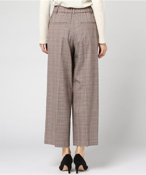 RIVE DROITE（リヴドロワ）の「グレンチェックワイドパンツ（その他パンツ・レディース・ブラウン/グレー・1/0）」の9枚目の写真
