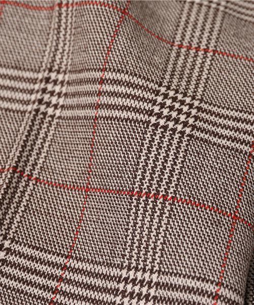 RIVE DROITE（リヴドロワ）の「グレンチェックワイドパンツ（その他パンツ・レディース・ブラウン/グレー・1/0）」の6枚目の写真