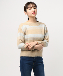 RIVE DROITE | グラデーションボーダーPO(ニット/セーター)