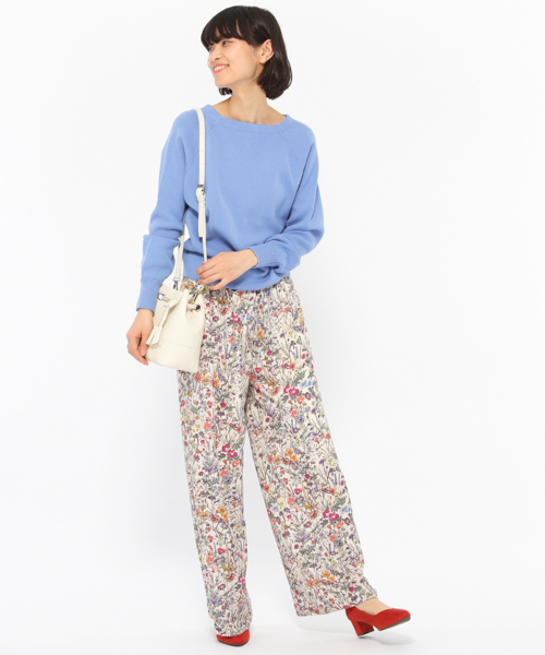 LAKOLE(ラコレ)の「【マシーンウォッシャブル】2WAYフルニードルニット / LAKOLE(ニット/セーター・レディース・オフホワイト/グレー/ネイビー/ライトブルー・MEDIUM/SMALL)」の7枚目の写真