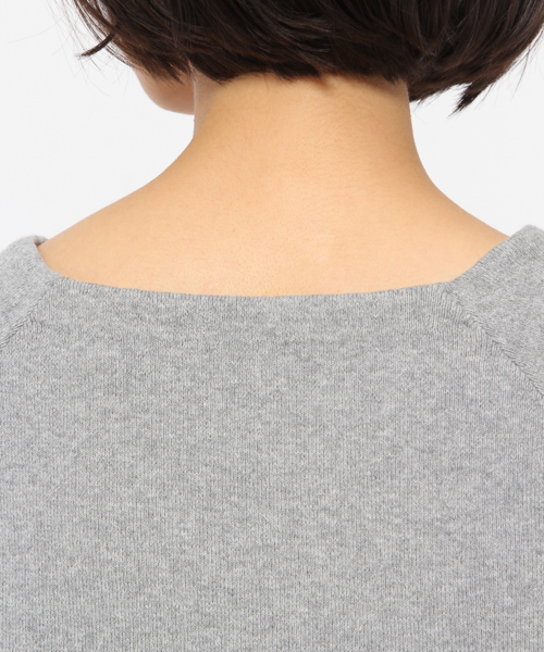 LAKOLE(ラコレ)の「【マシーンウォッシャブル】2WAYフルニードルニット / LAKOLE(ニット/セーター・レディース・オフホワイト/グレー/ネイビー/ライトブルー・MEDIUM/SMALL)」の18枚目の写真