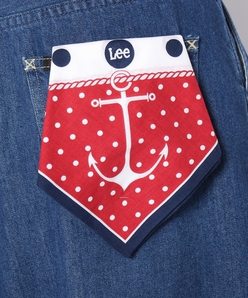 Lee(リー)の「【LEE/リー】WIDEPANTS/ワイドデニムパンツ(デニムパンツ・レディース・ライトブルー/ブルー・MEDIUM/SMALL)」の15枚目の写真