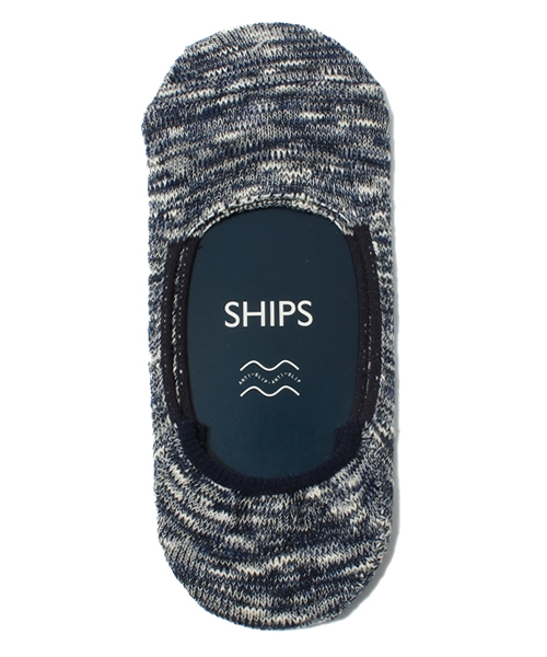SHIPS（シップス）の「SCO:シューズイン スラブソックス（ソックス/靴下・メンズ・チャコールグレー/ブラック/ネイビー/レッド/ライトグリーン・ONE SIZE）」の4枚目の写真