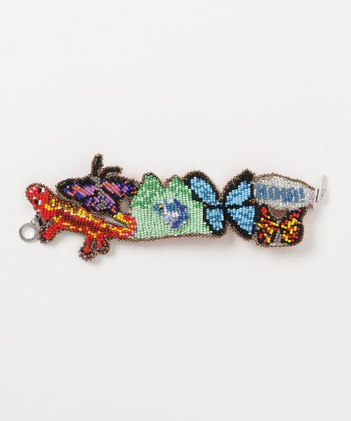 TSUMORI CHISATO グアテマラ ビーズ刺繍ブレスレット ハンドメイド TSUMORI CHISATO グアテマラ ビーズ刺繍ブレスレット ハンドメイド