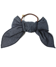 BEAMS BOY | BEAMS BOY / デニムリボンポニー(ヘアゴム)