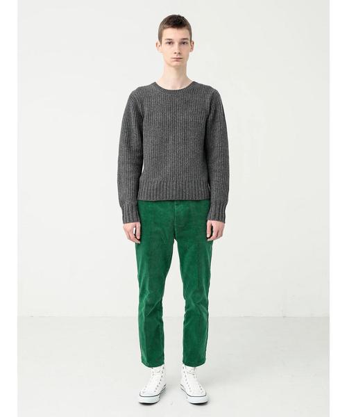 koe×THOM BROWNE（コエトムブラウン）の「MENS CREWNECK SWEATER（ニット/セーター・メンズ・グレー/レッド・SMALL/MEDIUM/LARGE）」の16枚目の写真